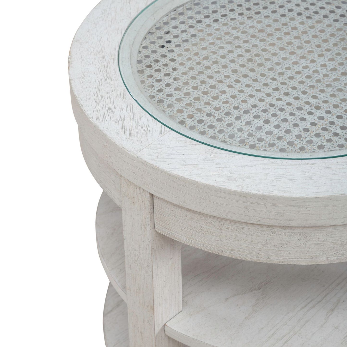 Caruso Heights - Chairside Table - White