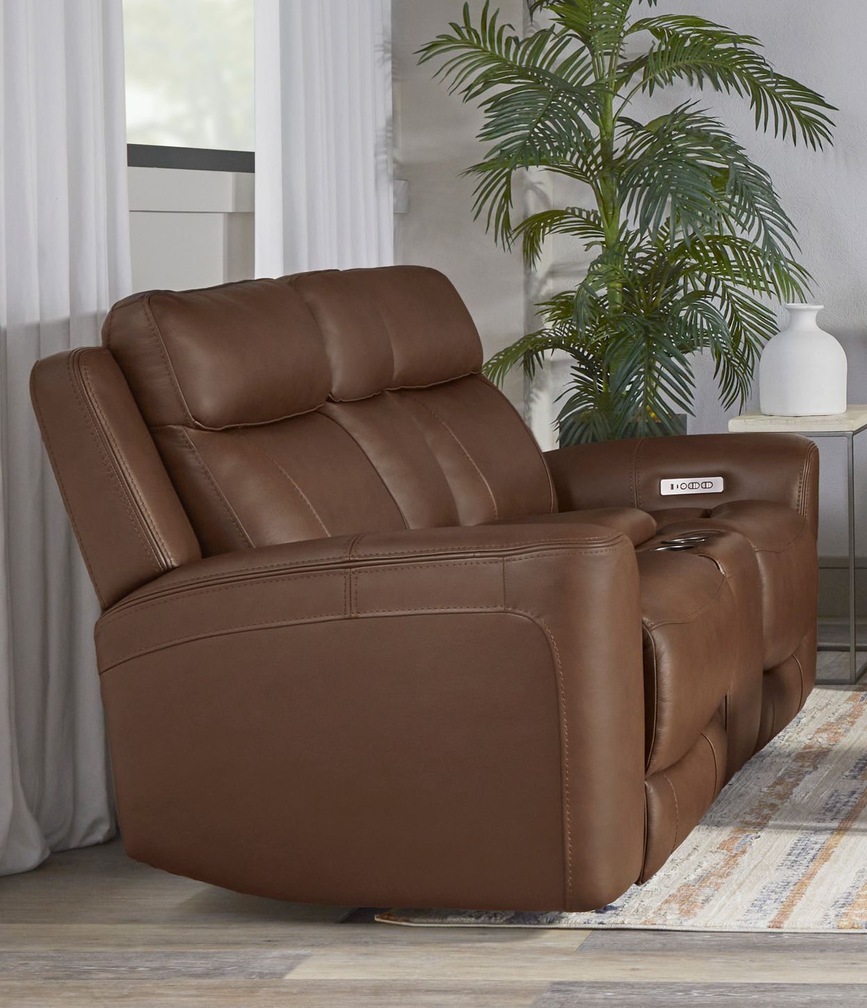 Calgary - Power Reclining Console Loveseat