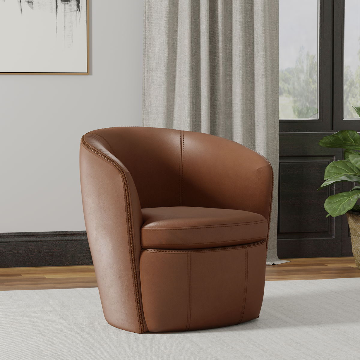 Barolo - Swivel Club Chair