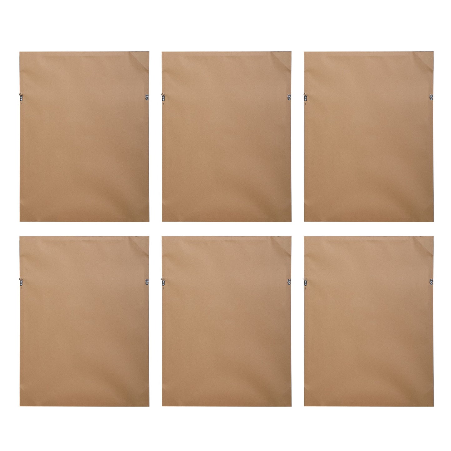 Foliage - Framed Prints (Set of 6) - Black