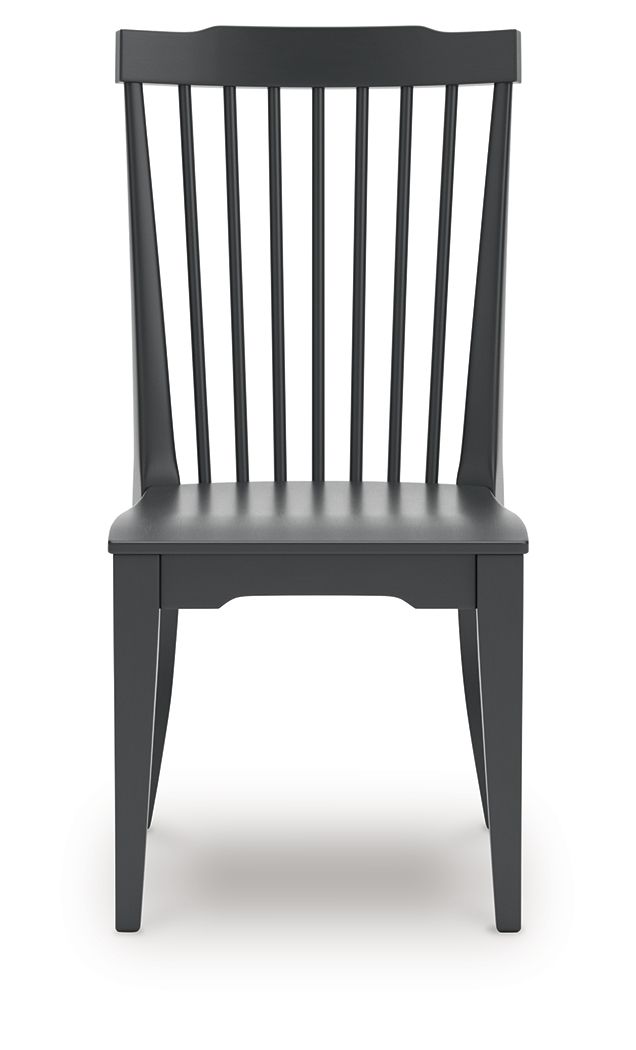 Brenkerton - Black - Dining Room Side Chair (Set of 2)