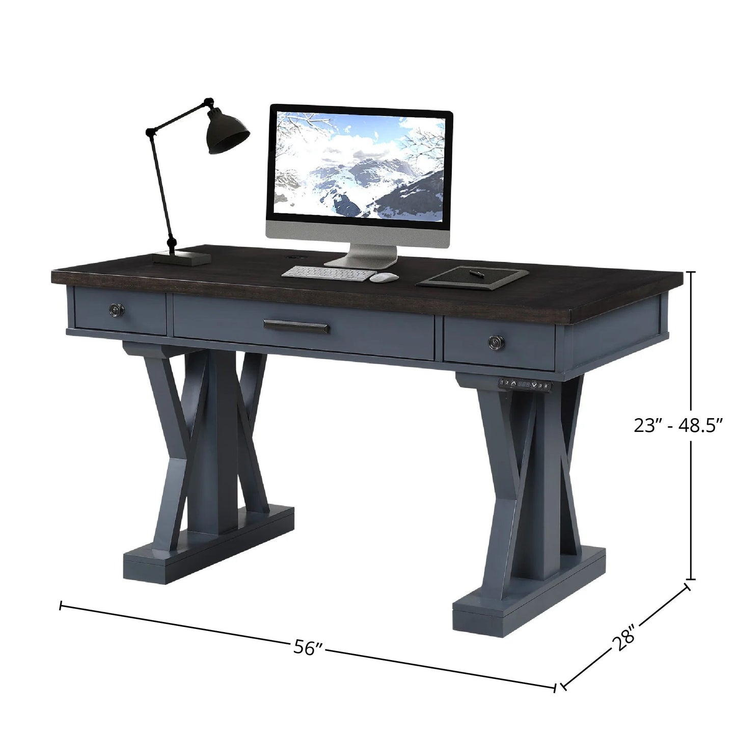 Americana Modern - Power Lift Desk