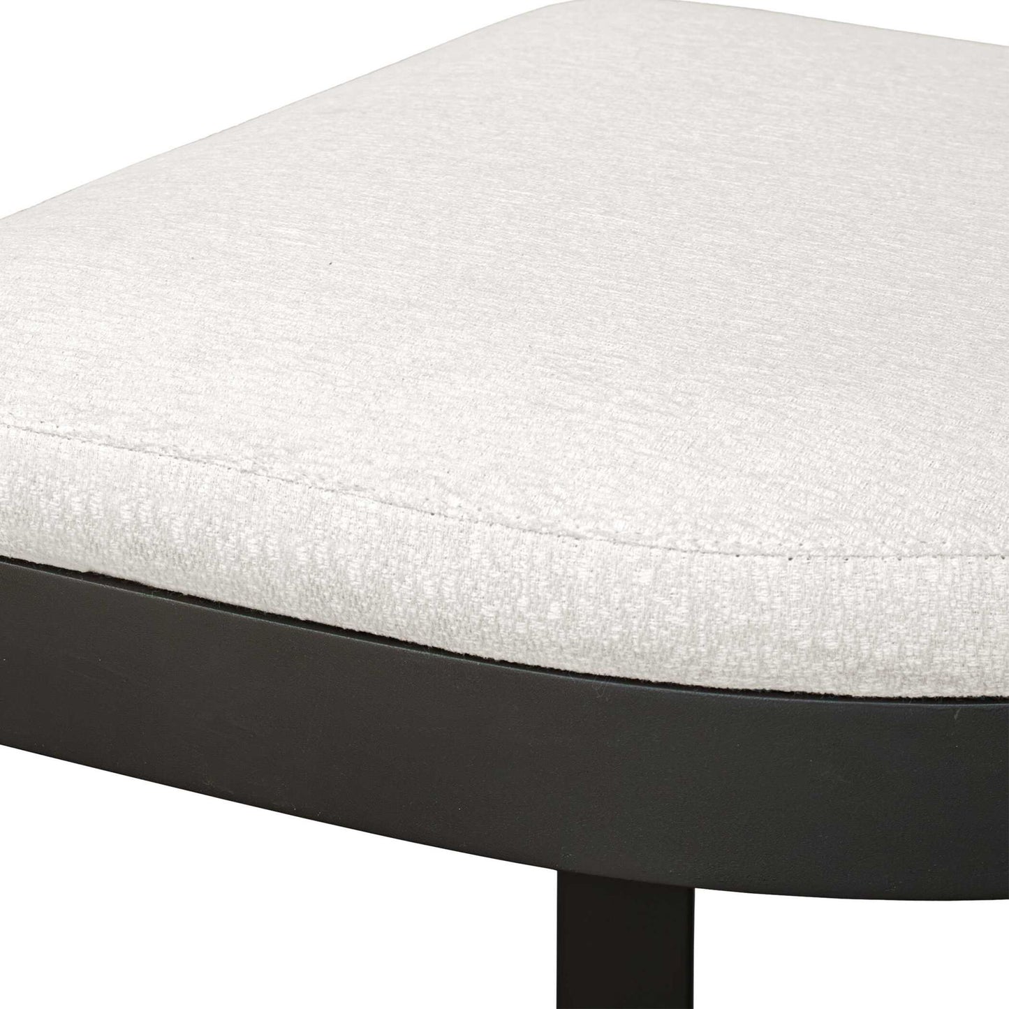 Maude - Outdoor Bar Stool - White / Black