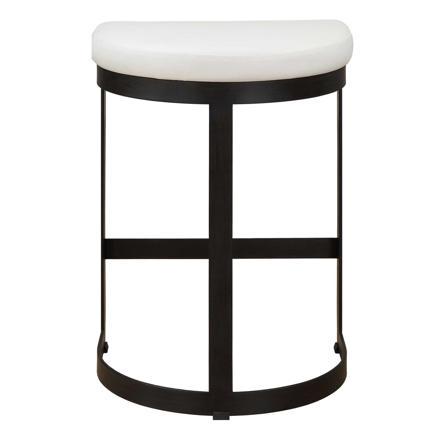 Ivanna - White Counter Stool