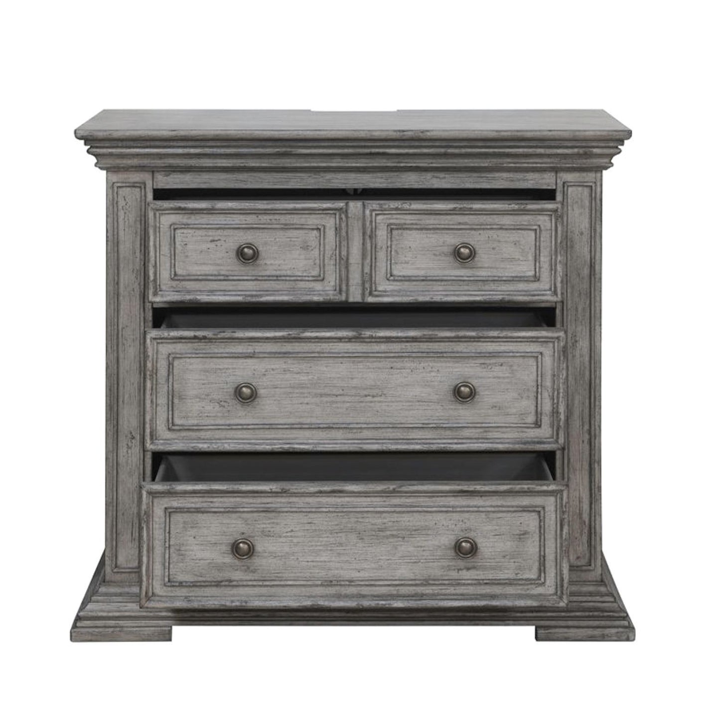 Big Valley - Bedside Chest With Charging Station