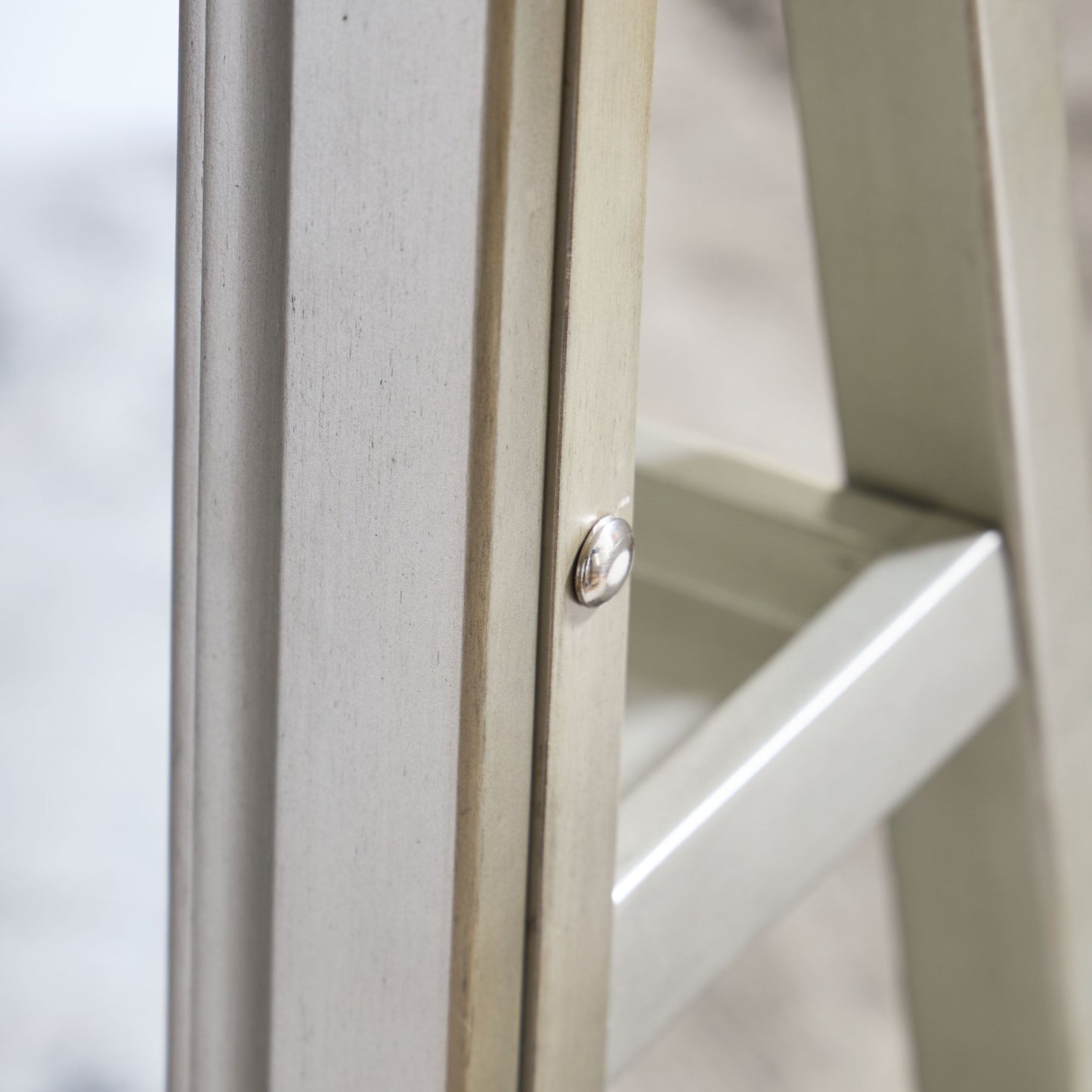 Evesen - Champagne - Floor Standing Mirror With Storage