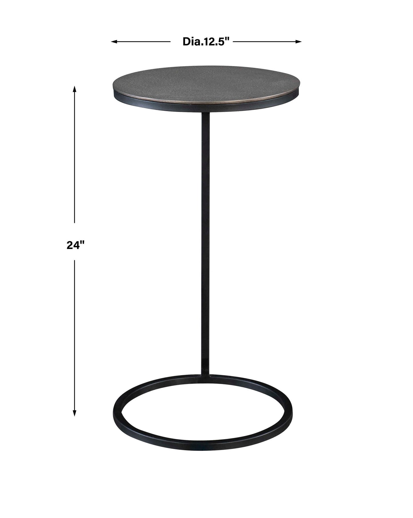 Brunei - Nickel Accent/Drink Table
