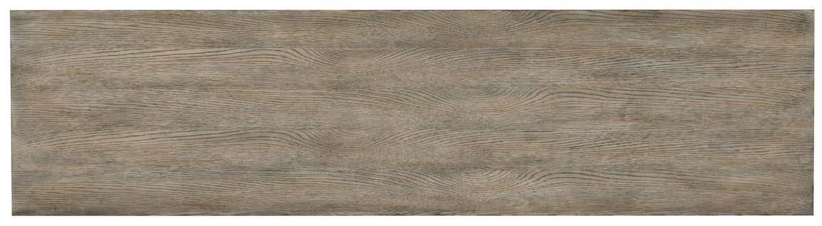 Melange - Natural Beauty Credenza - Dark Gray