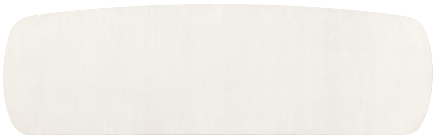 Melange - Bar None Credenza - White