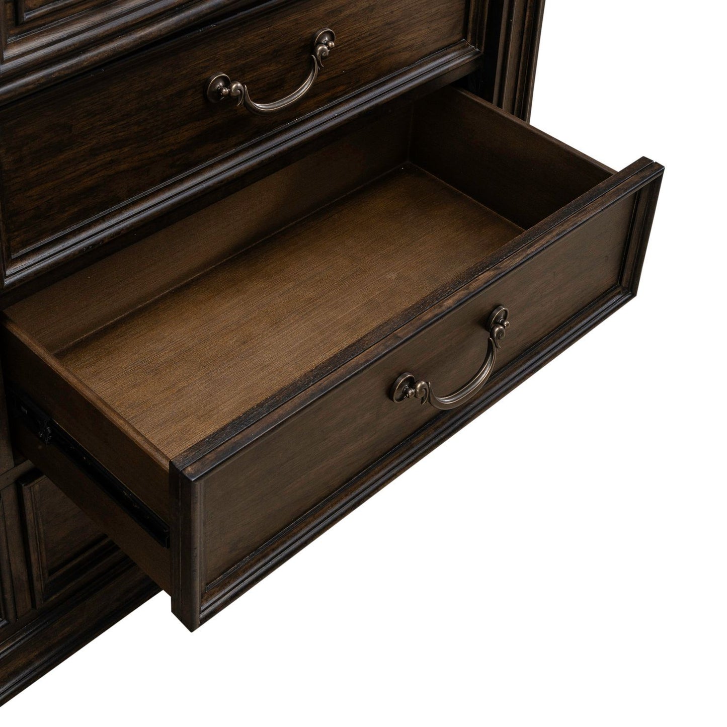 Provence Park - Dresser & Mirror - Brown