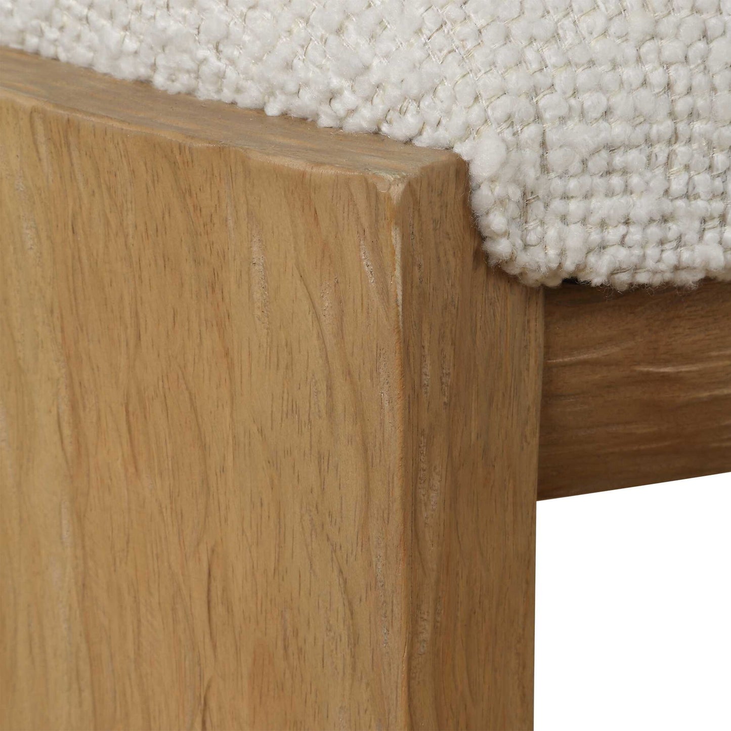 Port - Small Bench - Natural / White