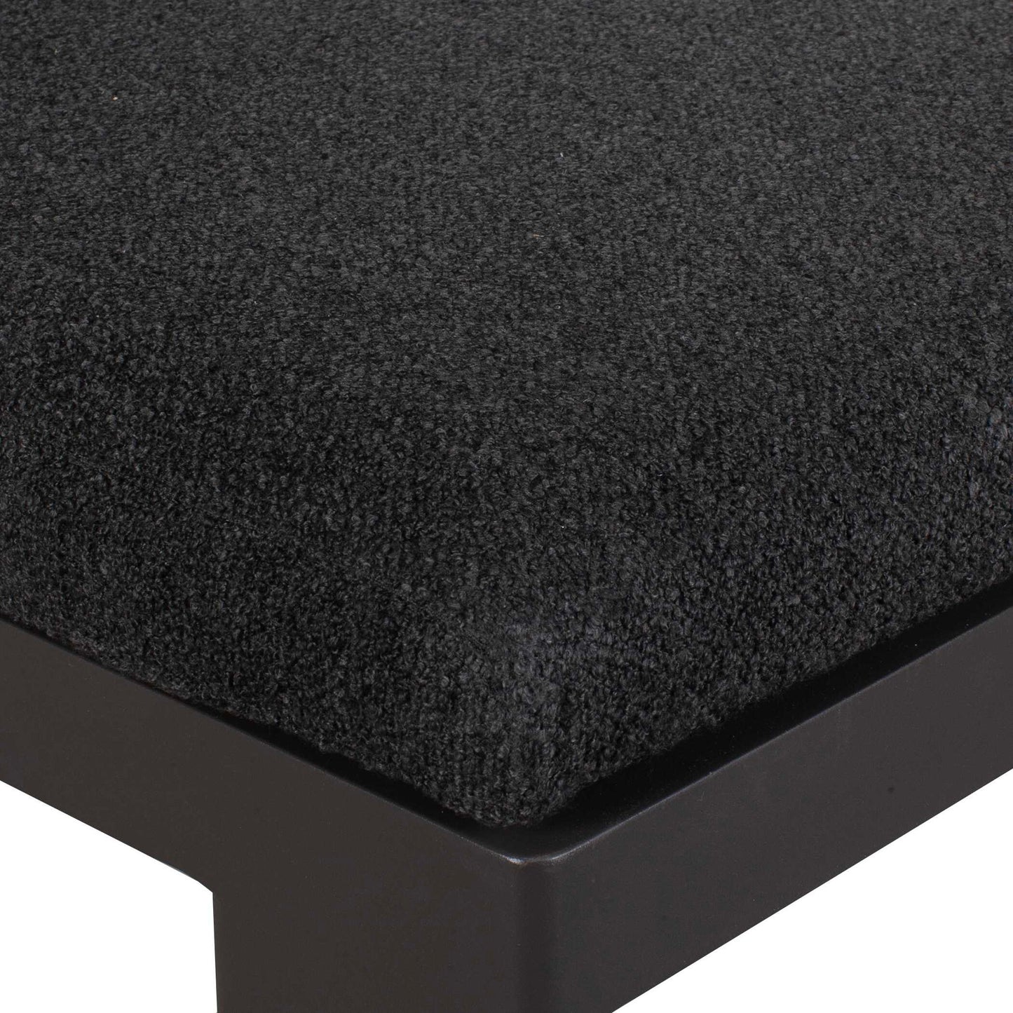 Bolster Back - Outdoor Dining Chair - Charcoal