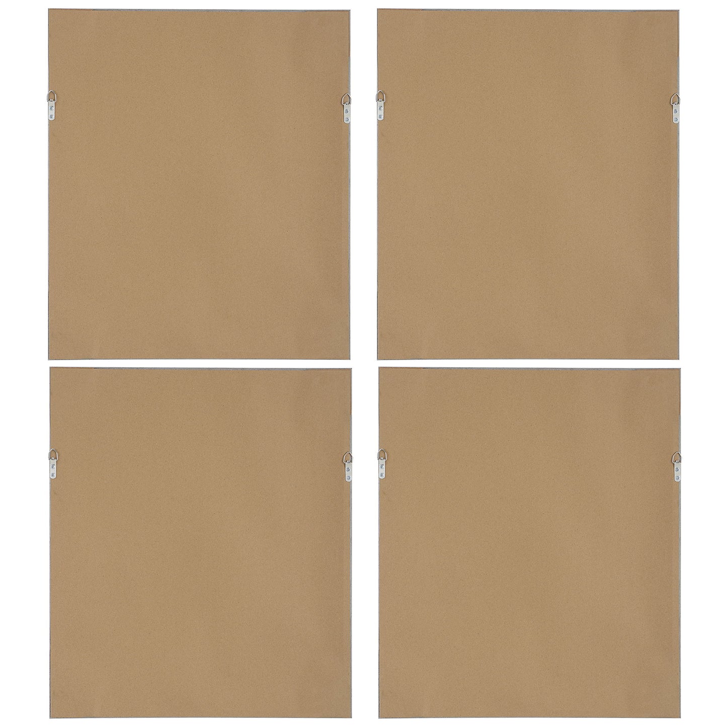 Wildflower Study - Framed Prints (Set of 4)