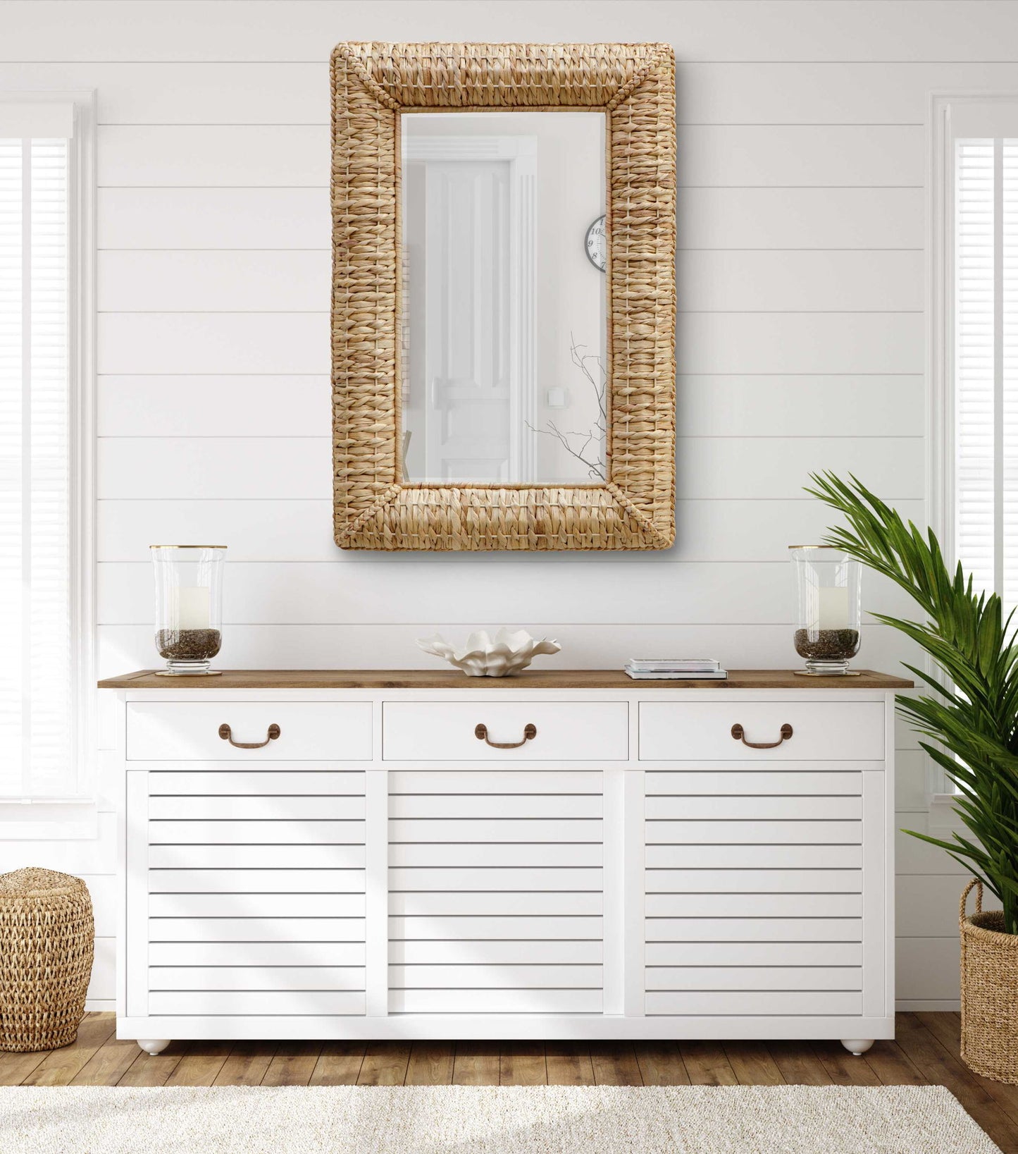Twisted Seagrass - Rectangle Mirror