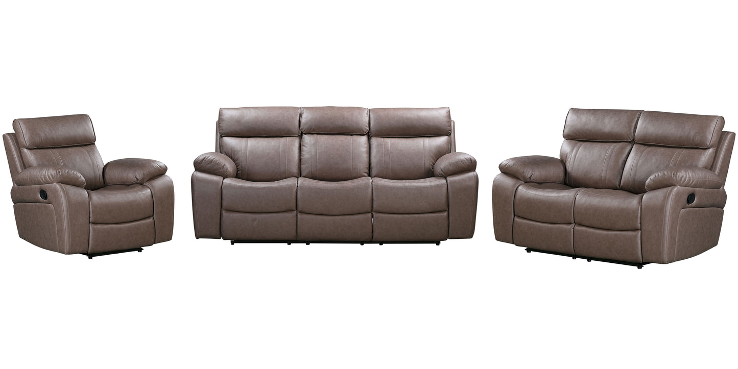 Theon - Manual Glider Reclining Sofa Set