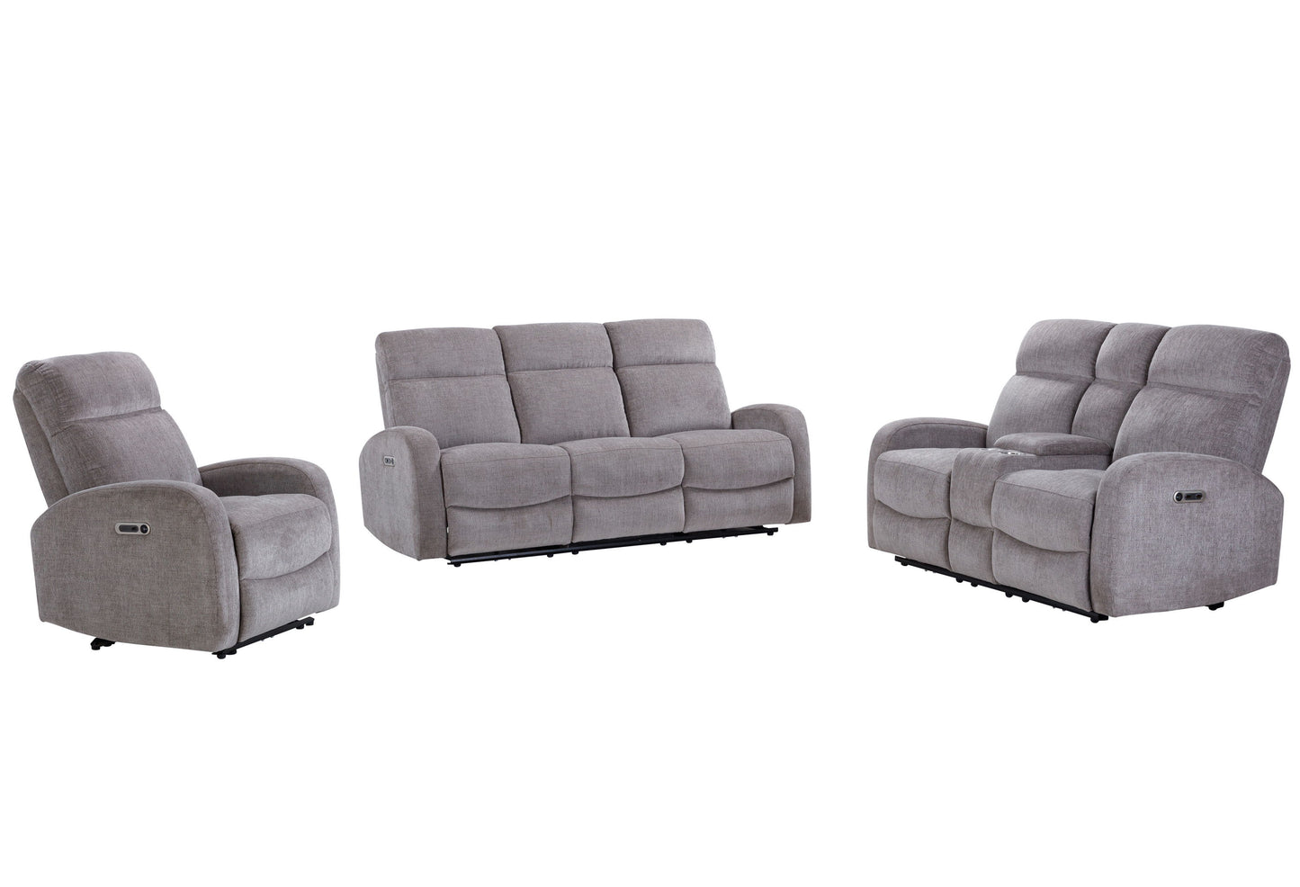 Tuscany - Power Reclining Sofa - Whiskers Nature