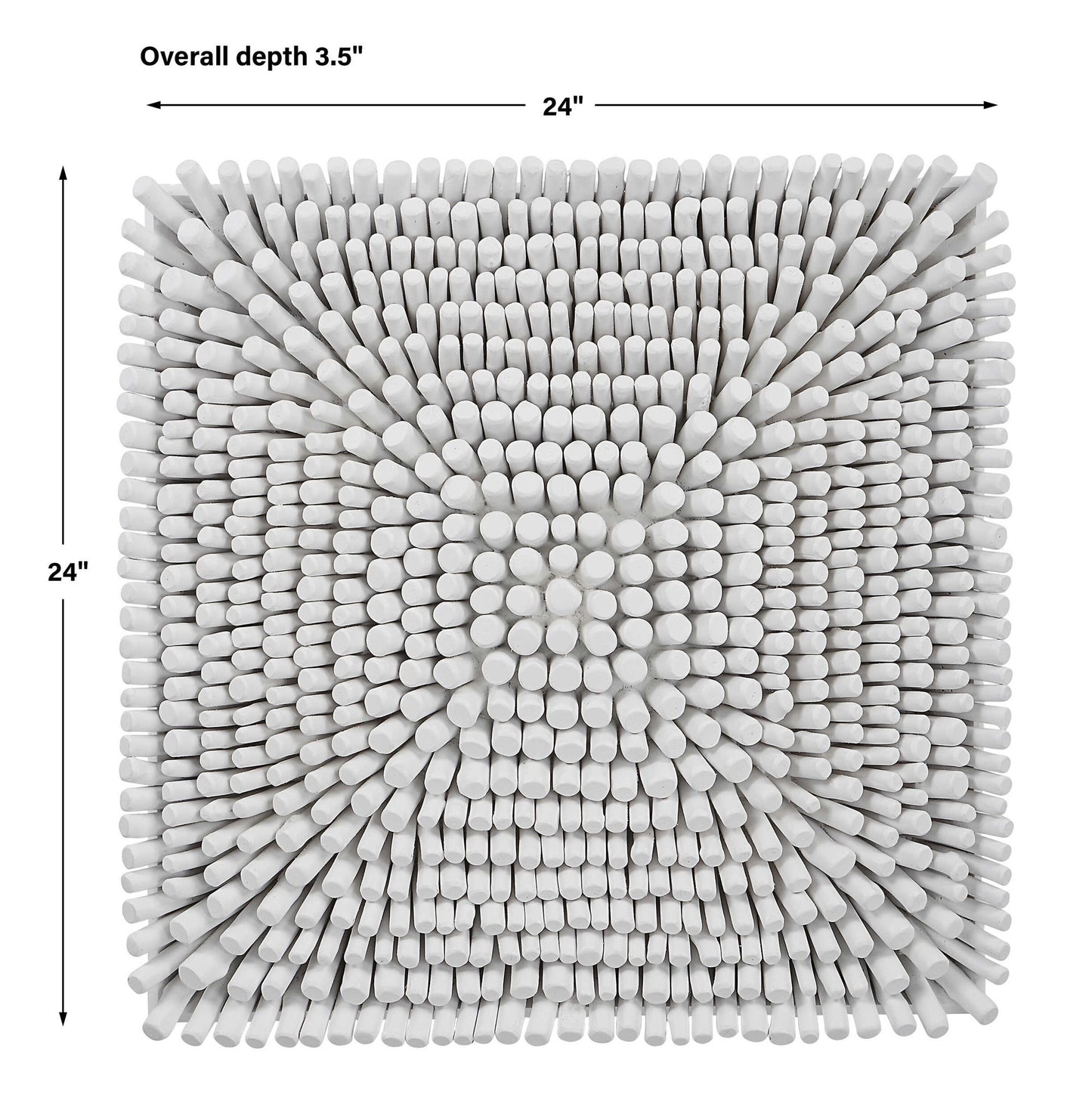 Portside - Wood Wall Panel - White