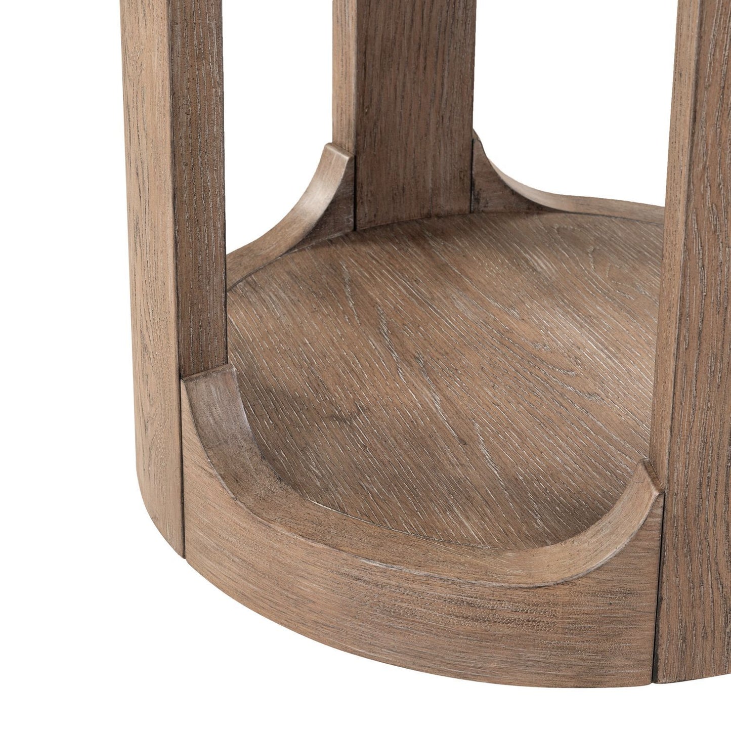 South Bend - Round Chairside Table - Brown