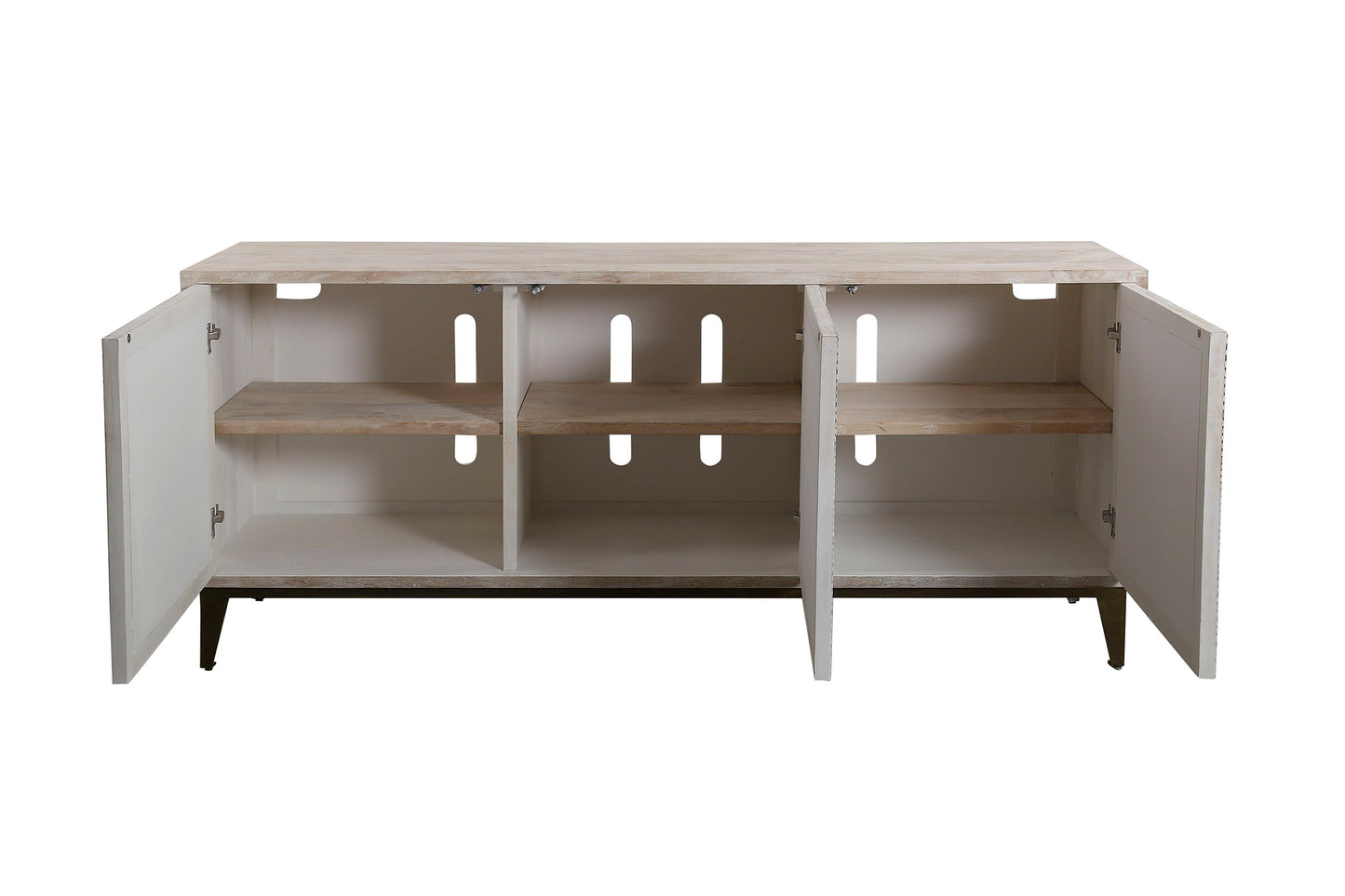 Crossings - Big Bang Console - Light Washed Natural