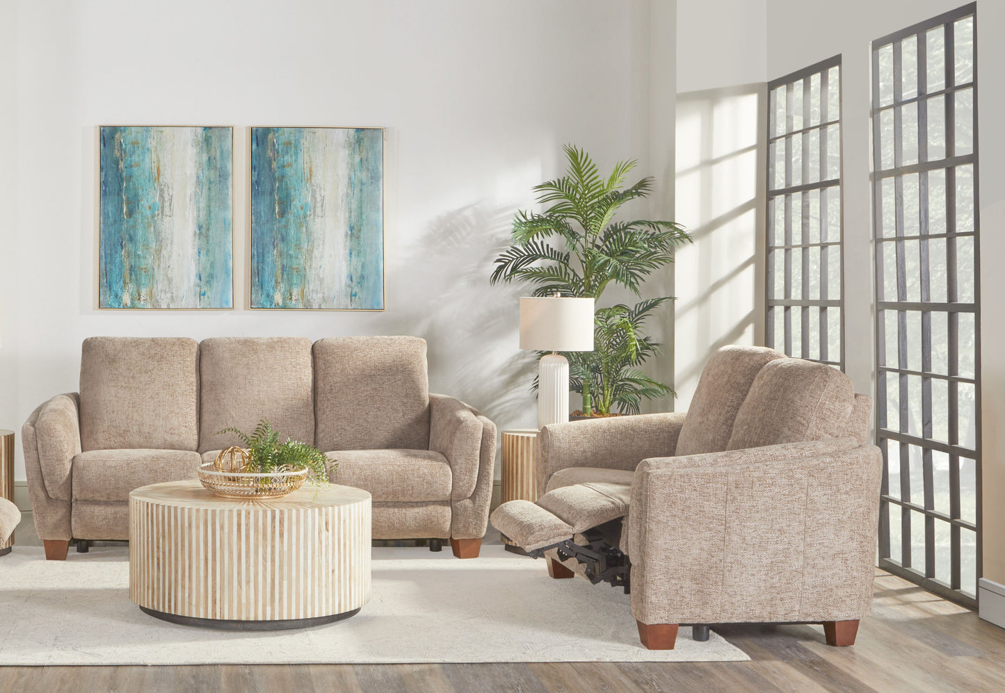 Morehead - Power Reclining Sofa Set