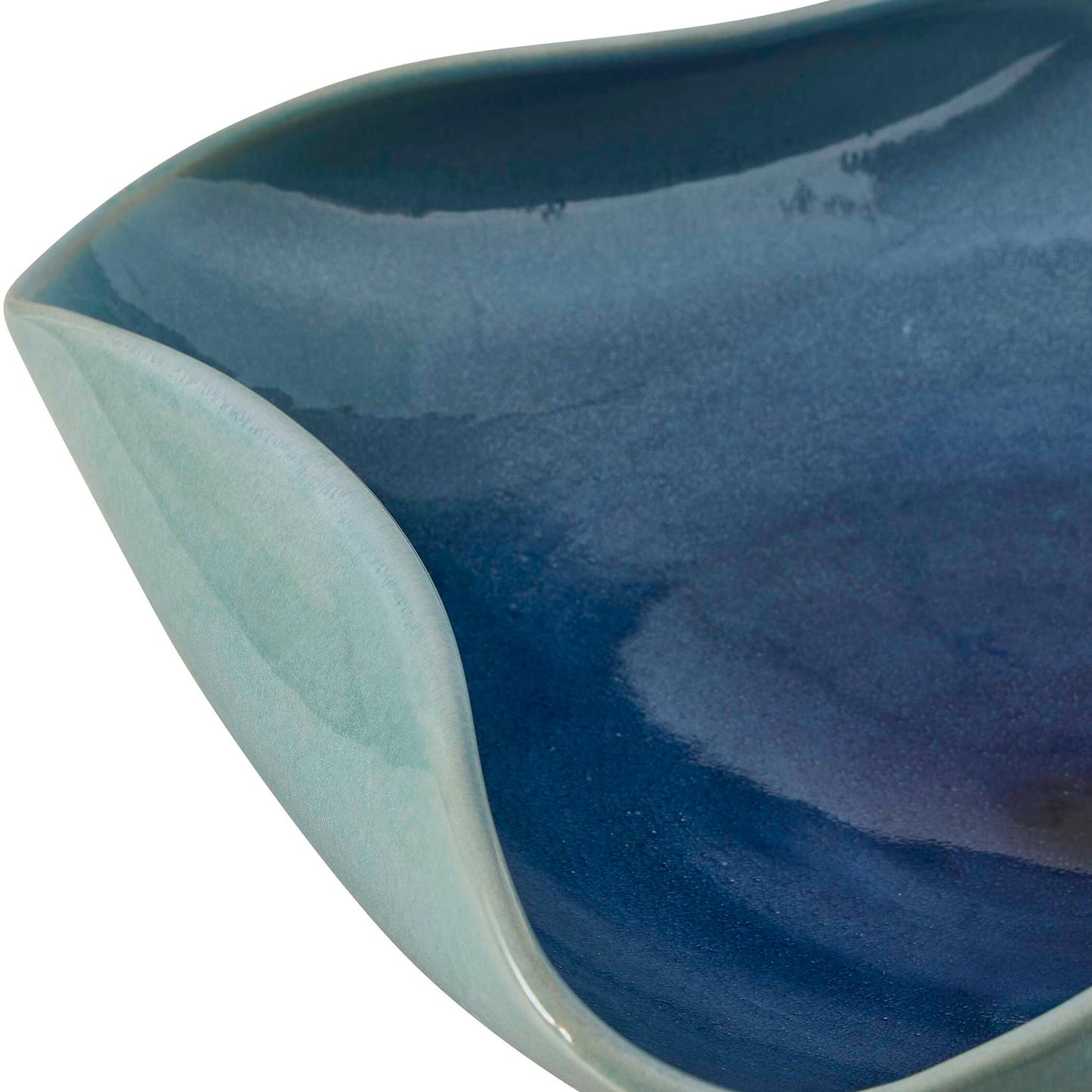 Blue Lagoon - Outdoor Bowl - Blue / Green