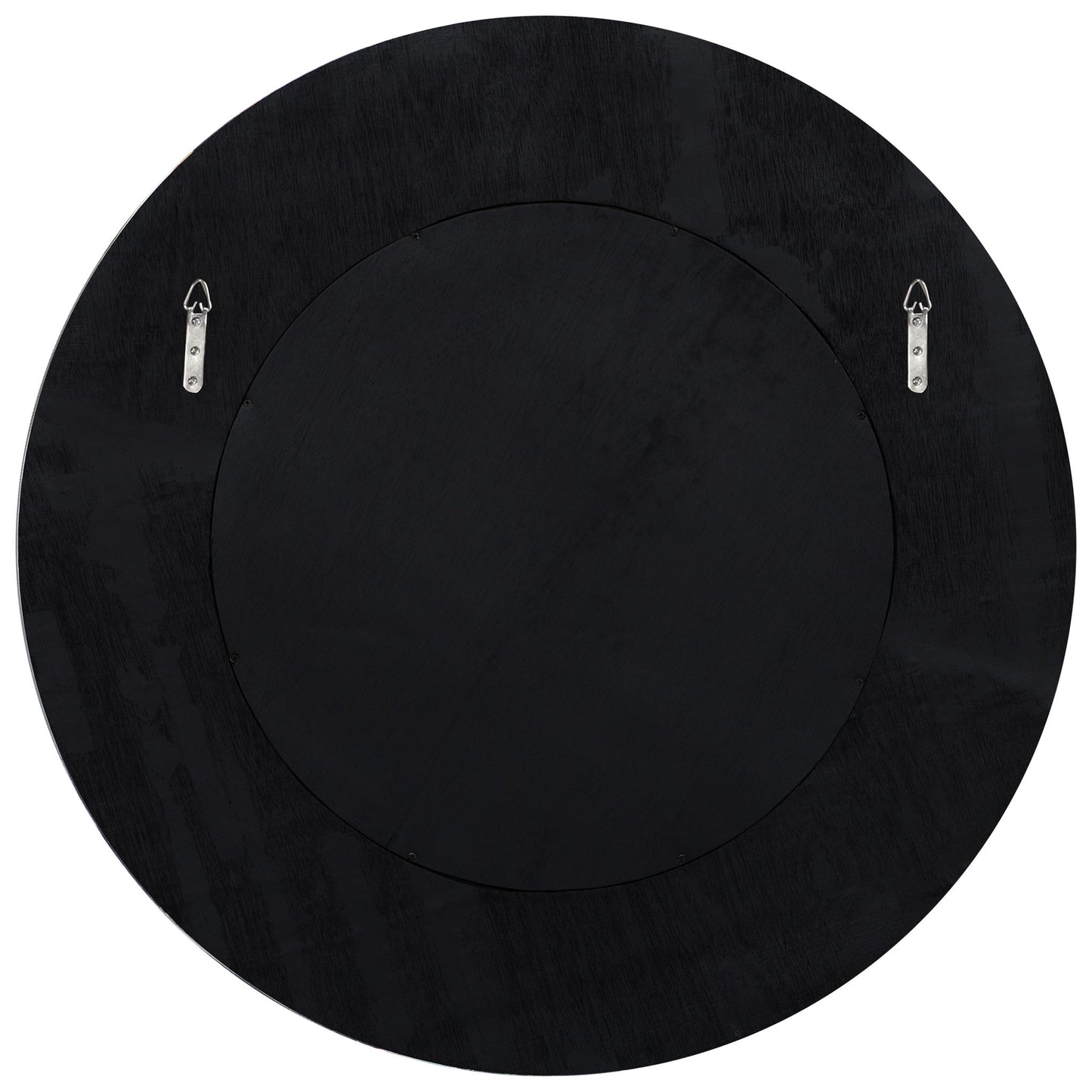 Repose - Round Mirror - Whitewash