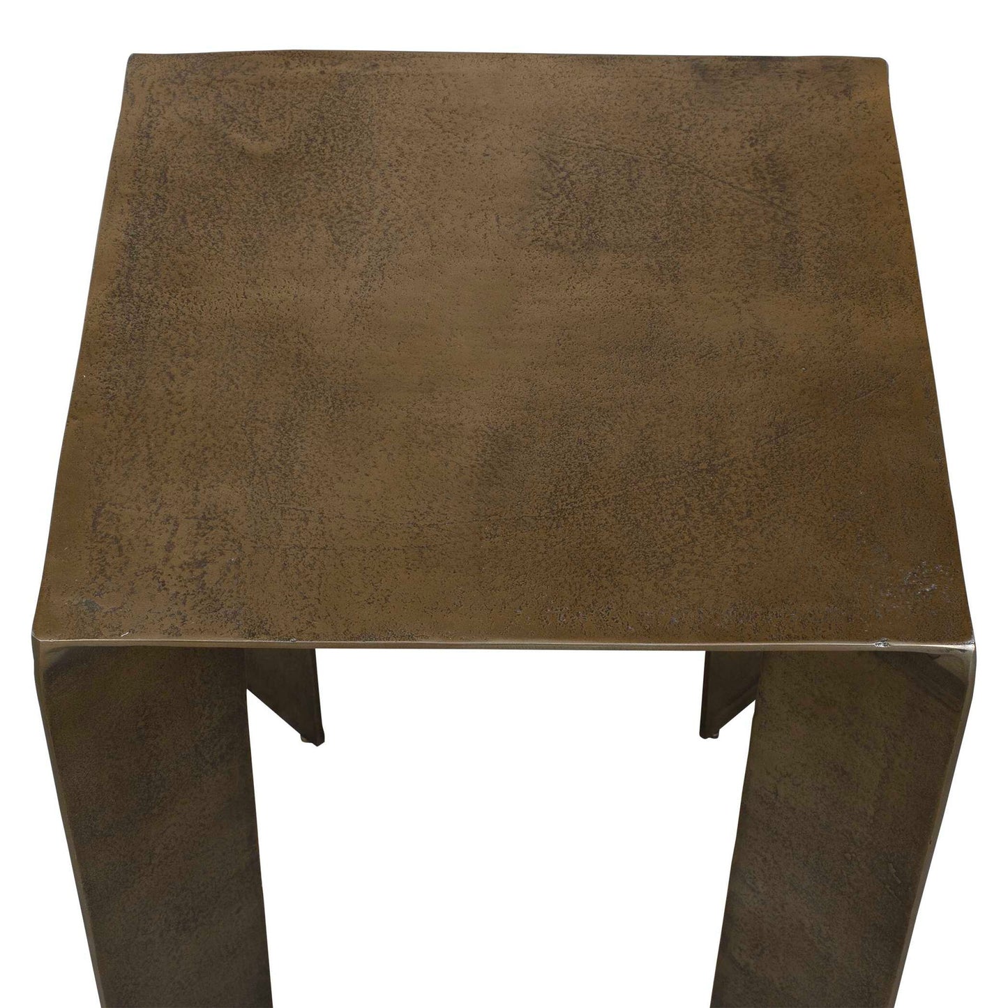 Reade - Outdoor Accent Table - Brass