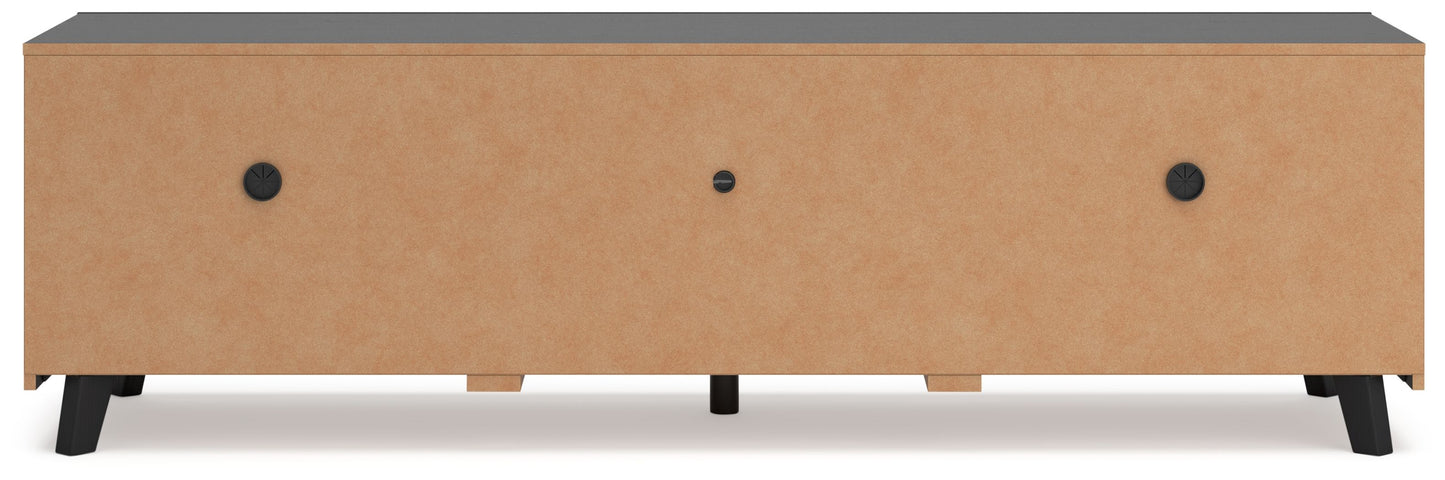Danziar - Extra Large TV Stand - Black