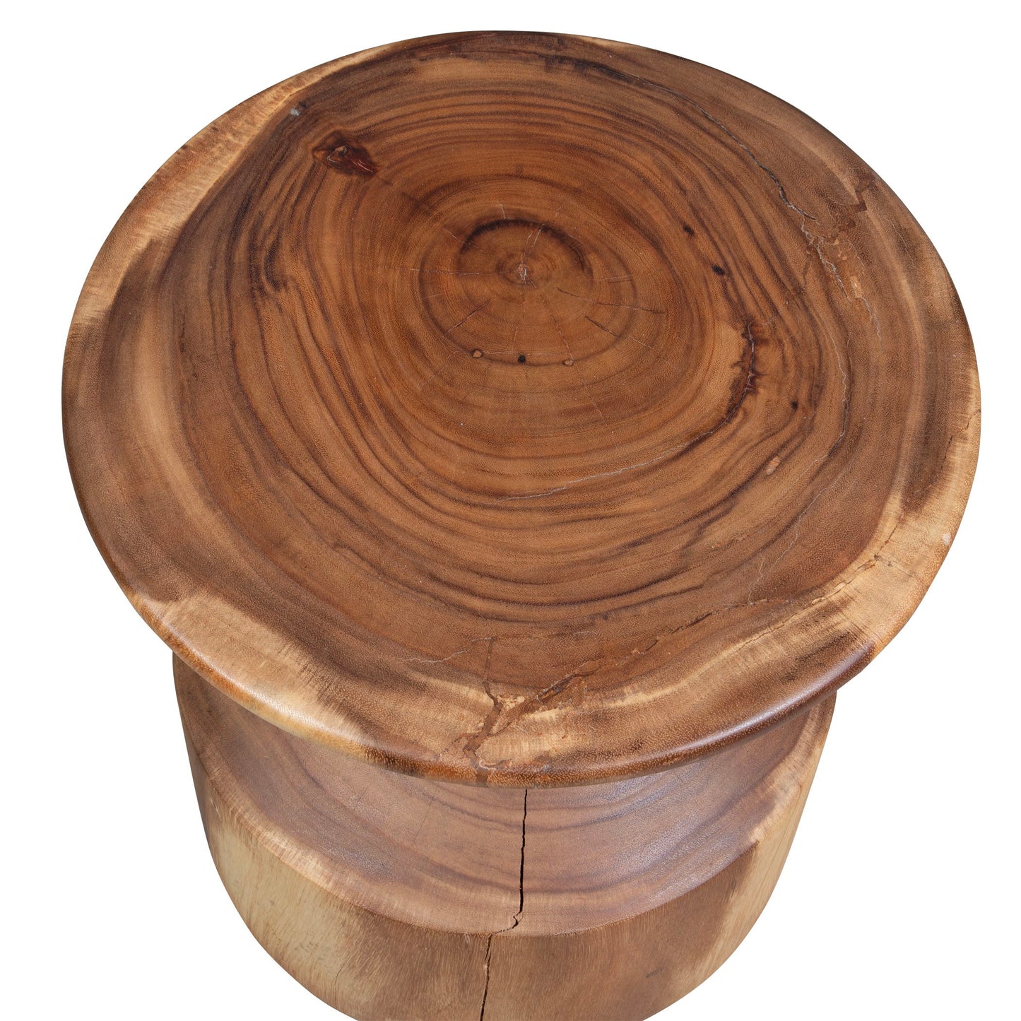 Lynx - Hourglass Accent Table - Dark Brown