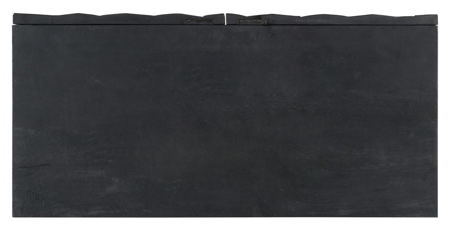 Commerce And Market - Two Door Chest - Black