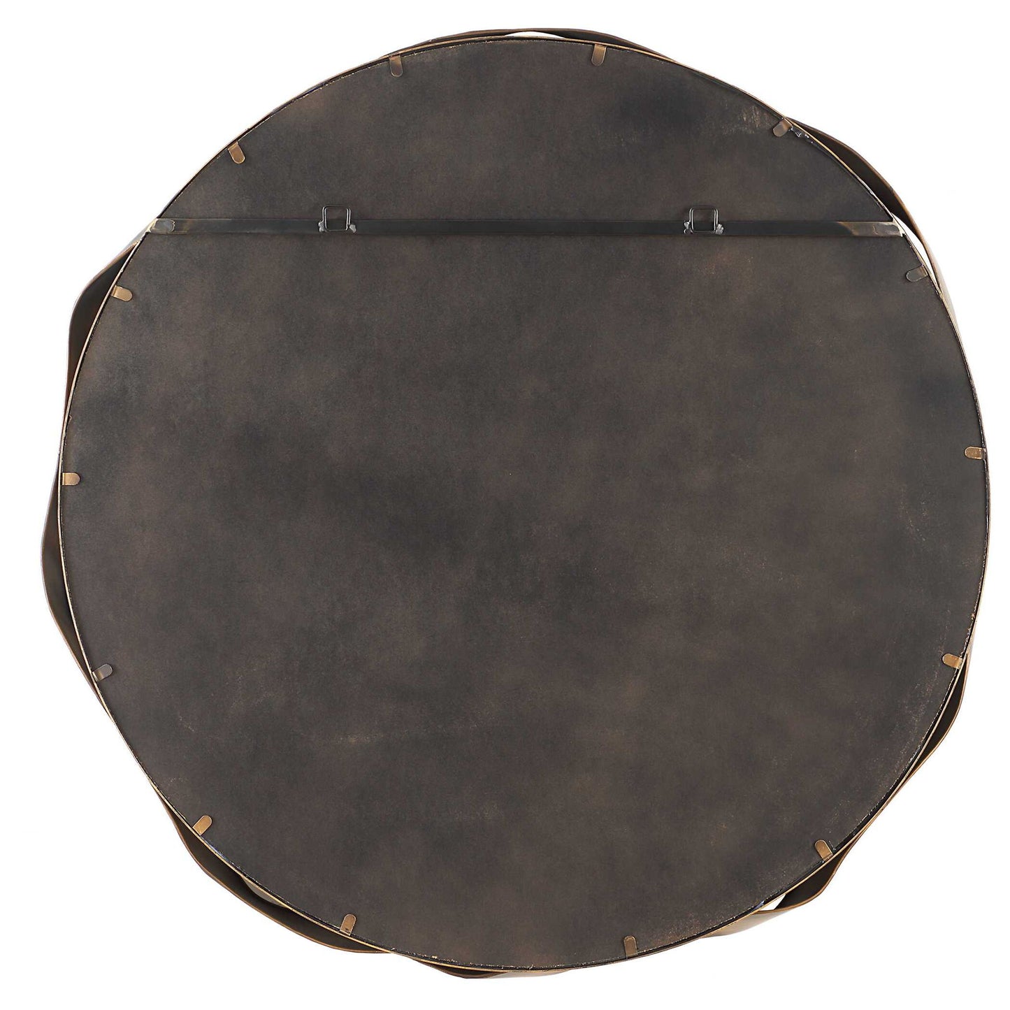Catch The Wave - Round Mirror - Bronze