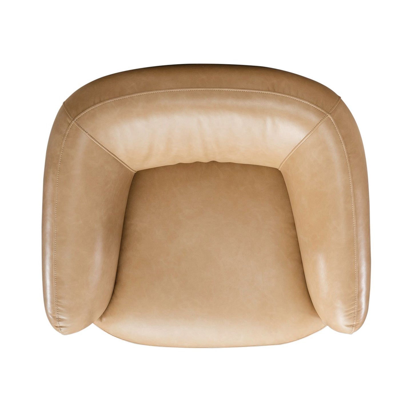 Donovan - Upholstered Swivel Accent Chair - Tan