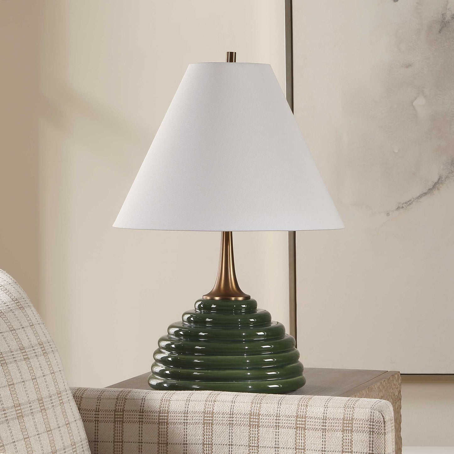 Mckay - Table Lamp - Dark Green