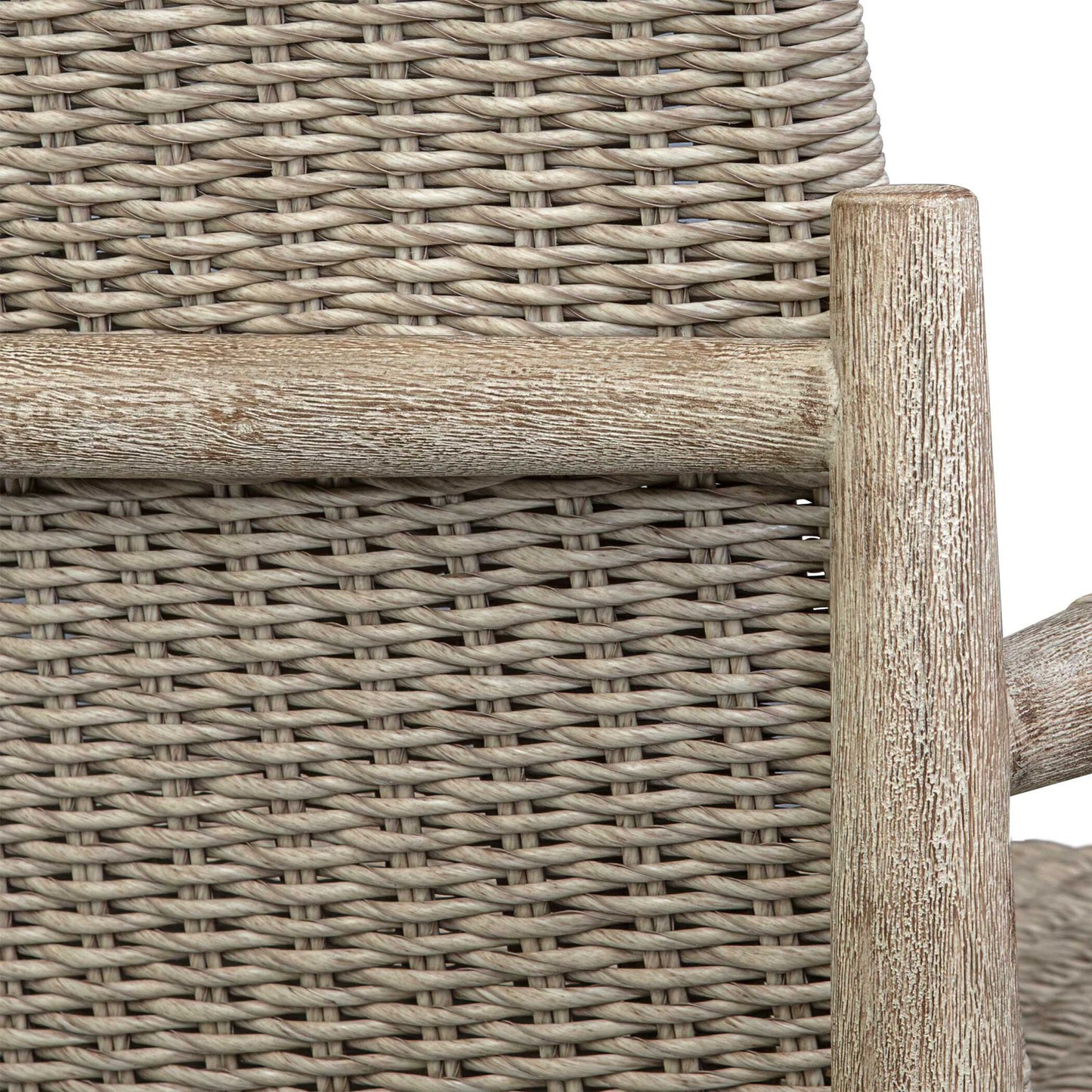 Sumba - Wicker Outdoor Dining Chair - Gray