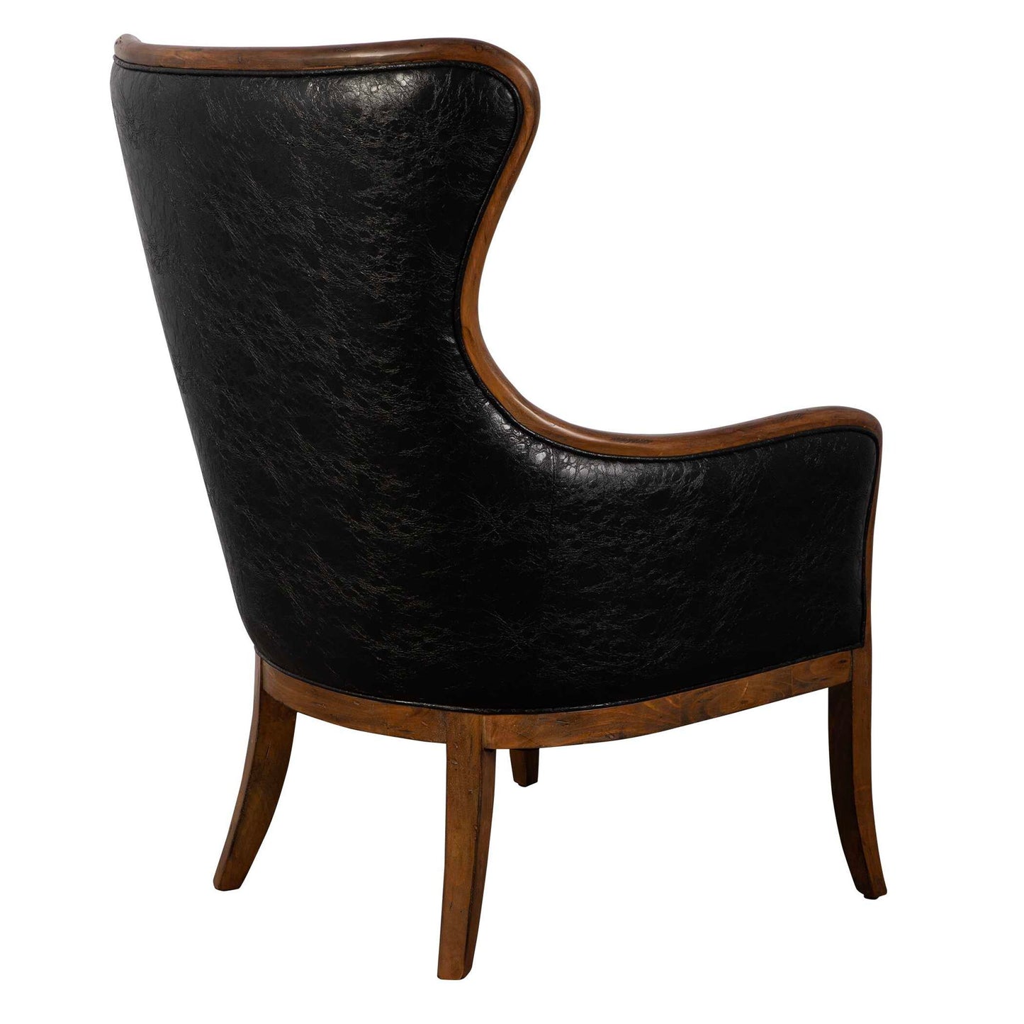 Snowden - Tan Wing Chair - Light Brown