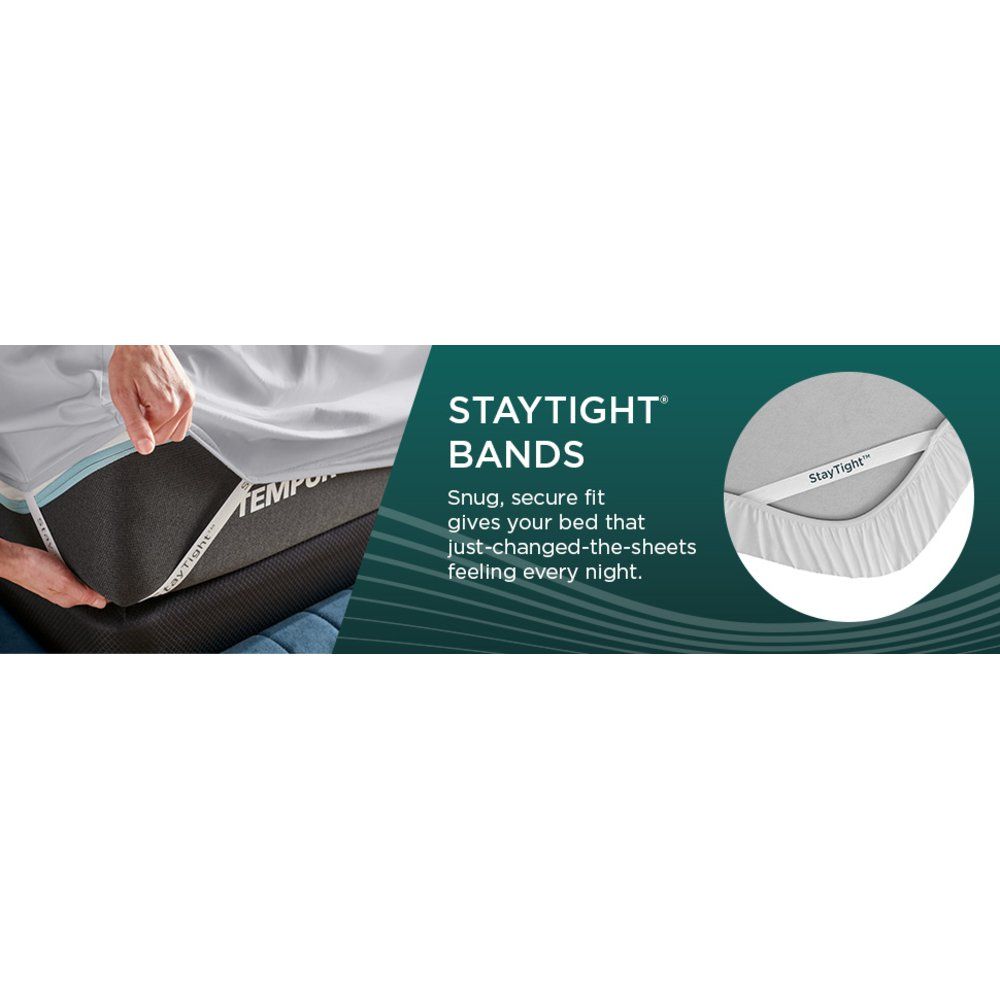 Tempur-Adapt - Tempur-Adapt Luxe Egyptian Cotton Sheets - White