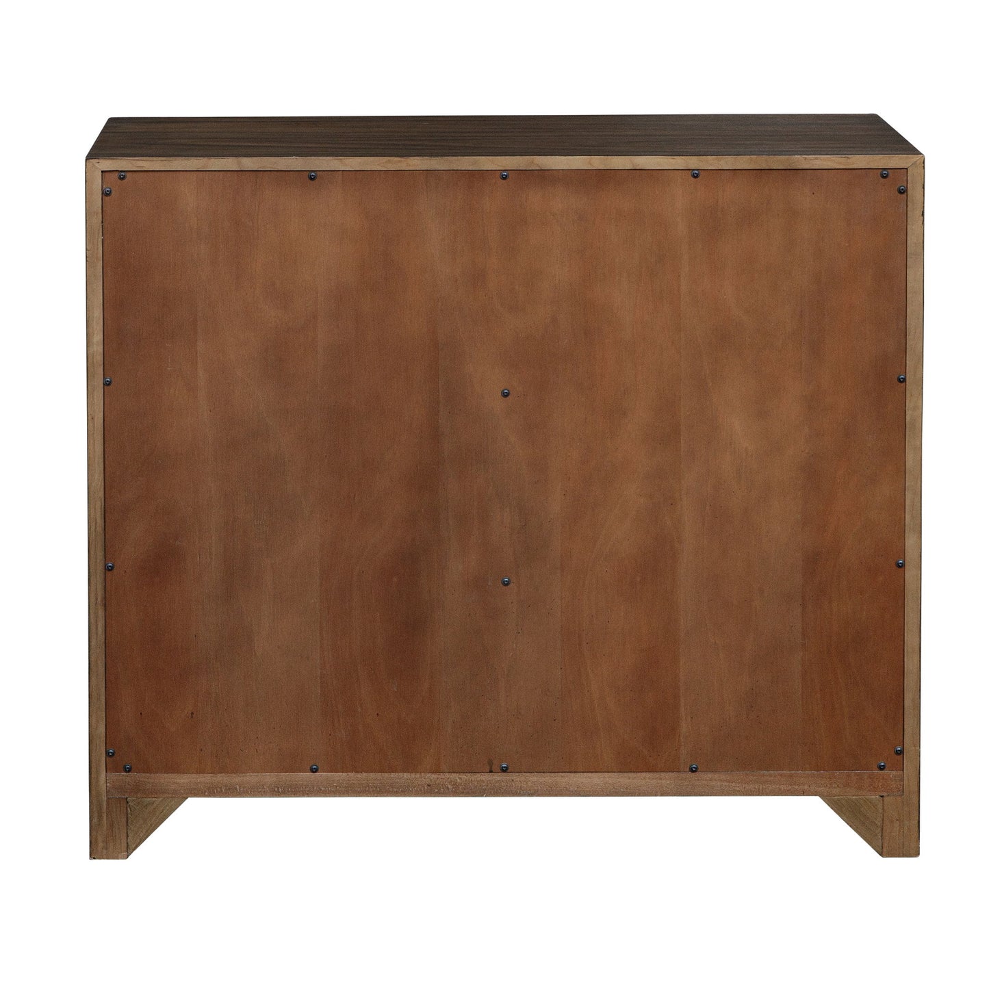 Bowtie - 3 Drawer Mid-Century Chest - Dark Brown