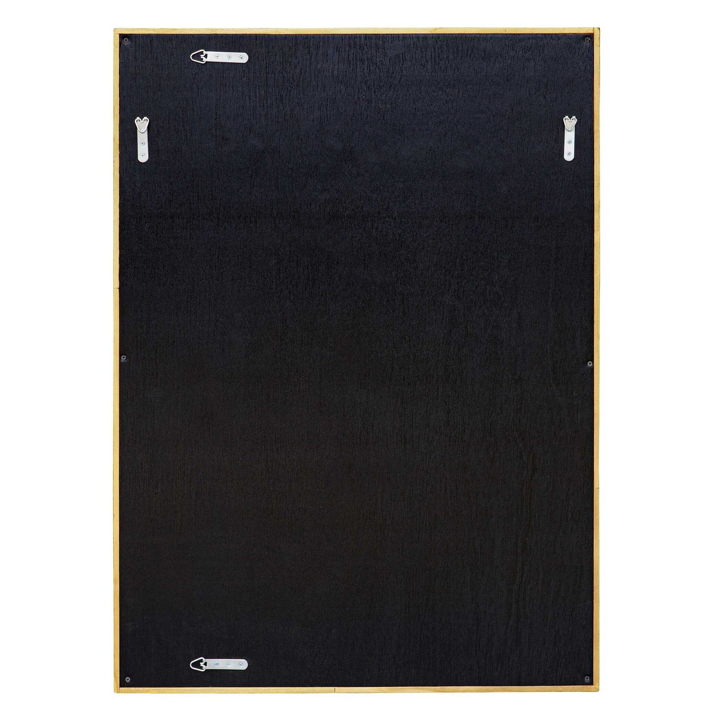 Overlap - Teak Wood Mirror - Light Brown
