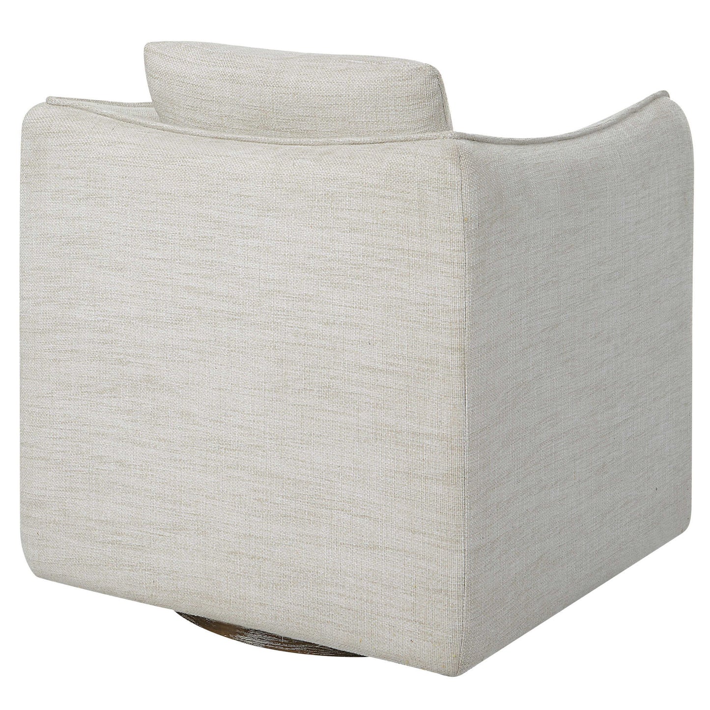 Corben - Swivel Armchair - Silver
