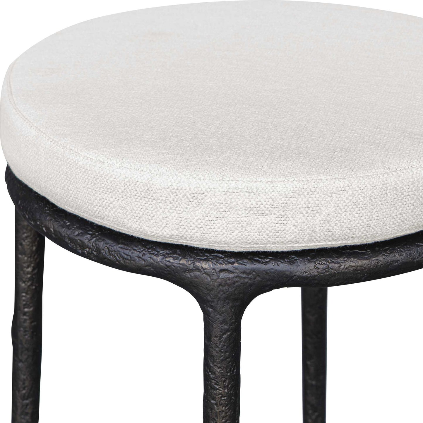 Thayer - Outdoor Bar Stool - Black / White