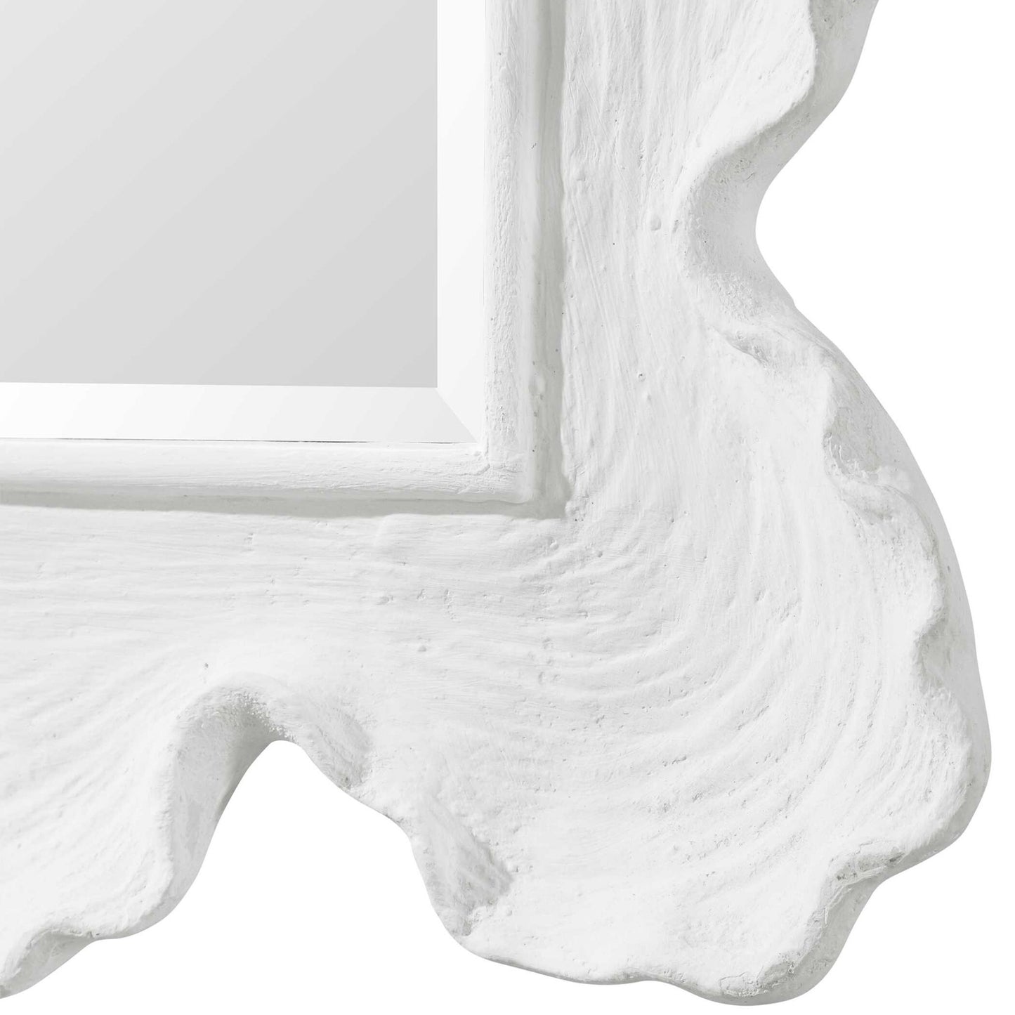 Sea Coral - Coastal Mirror - Pearl Silver