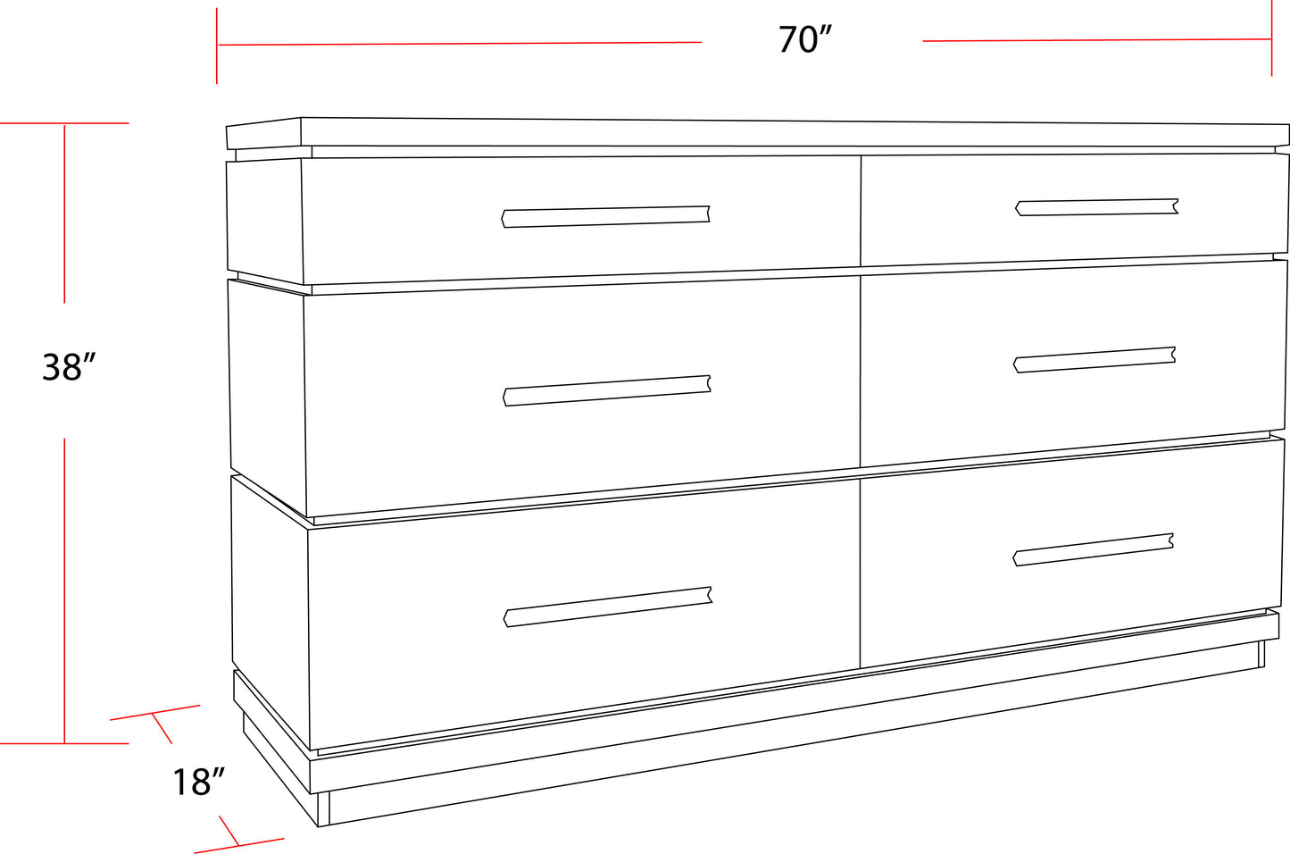 Pure Modern - Bedroom Platform Set