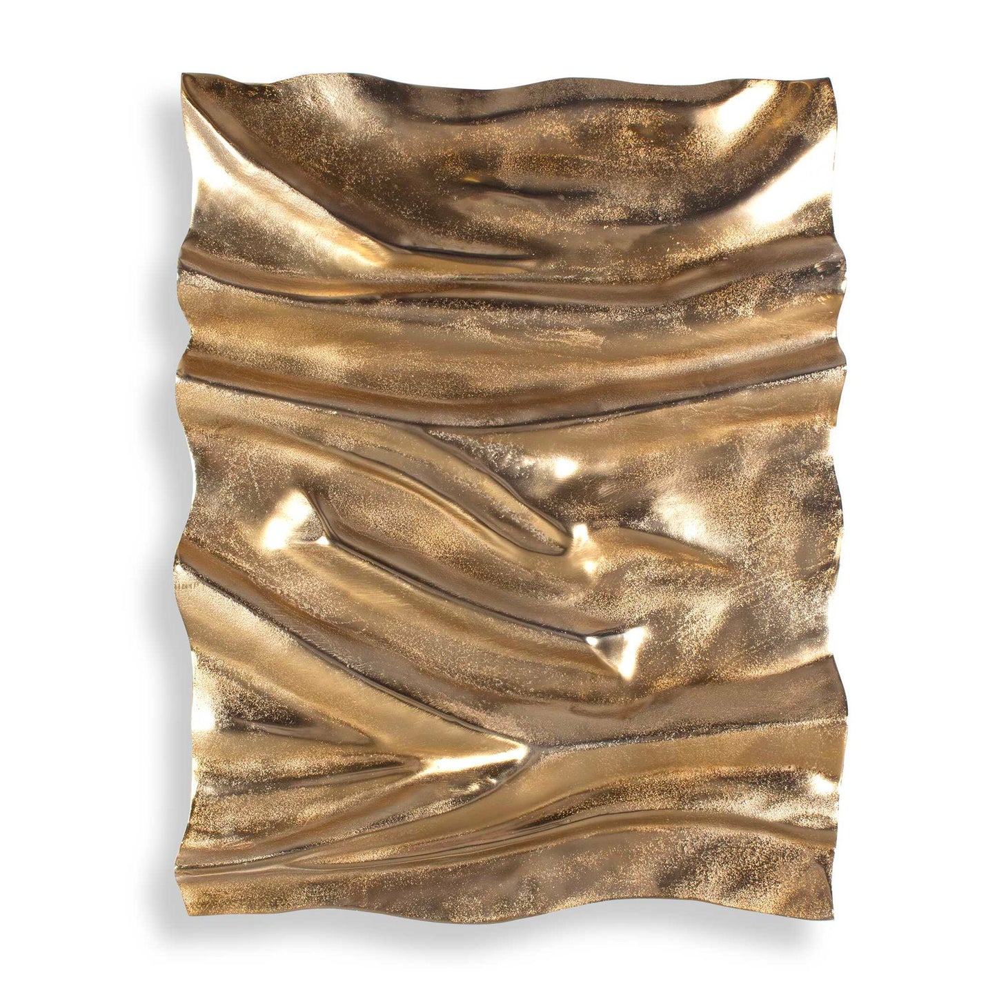 Undulate - Outdoor Wall Panel - Gold