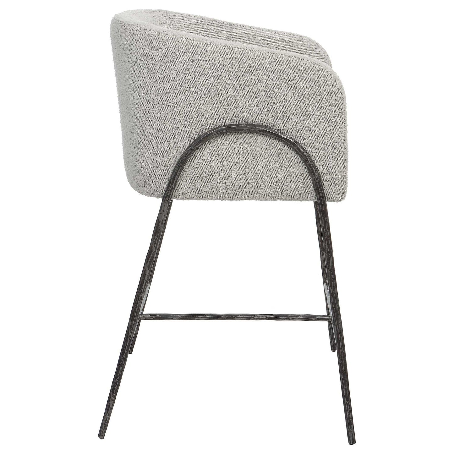 Jacobsen - Gray 27" Counter Stool
