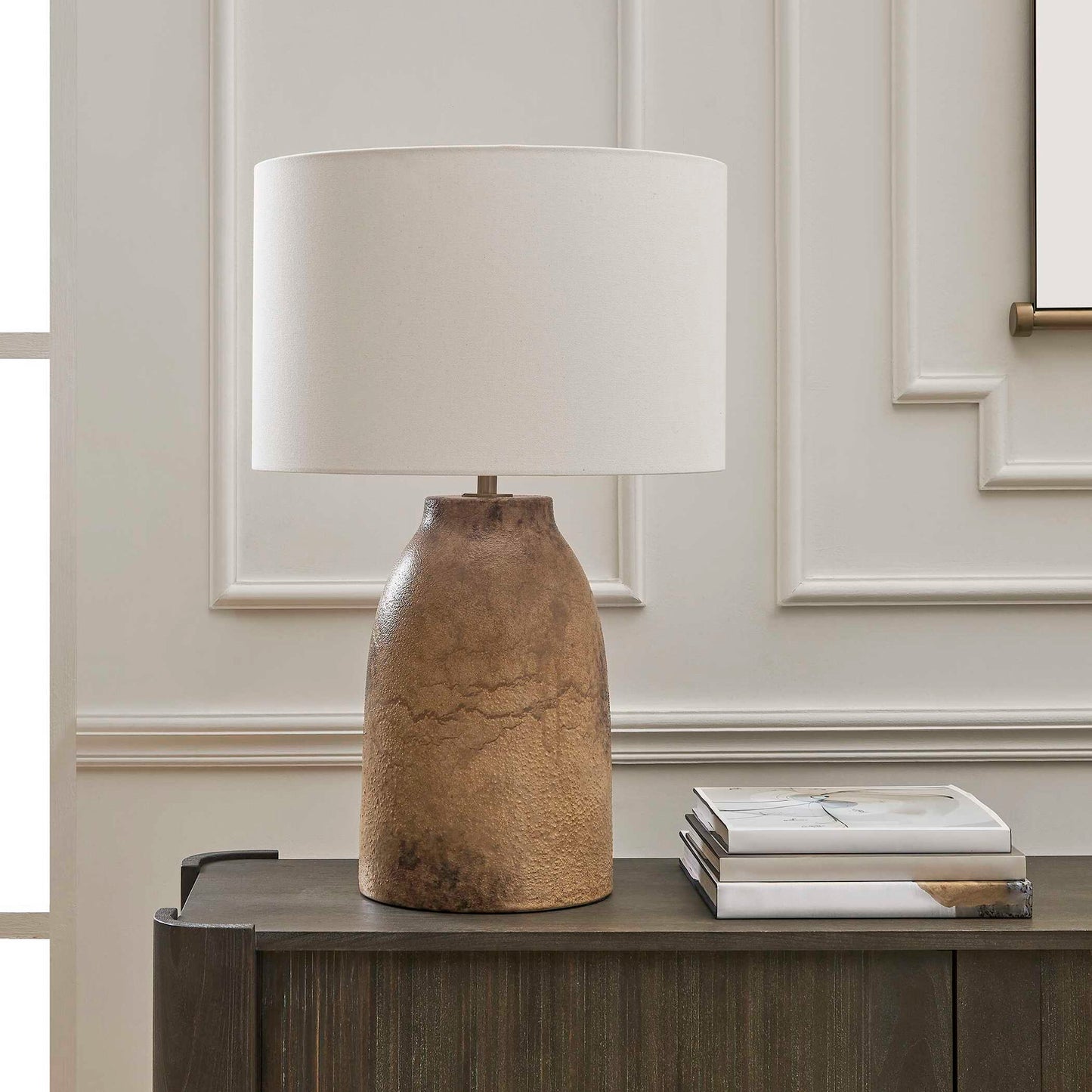 Harris - Table Lamp - Mottled Brown