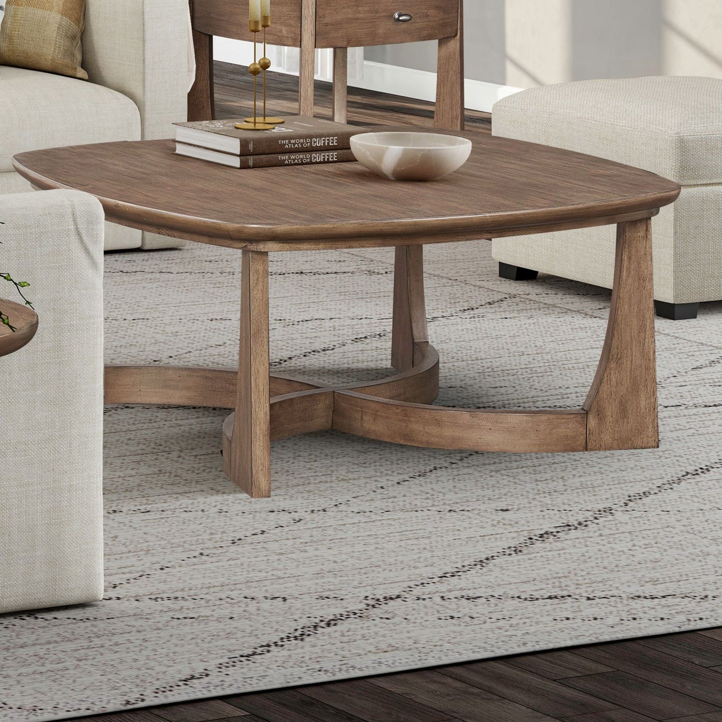 Bexley - Cocktail Table - Brown