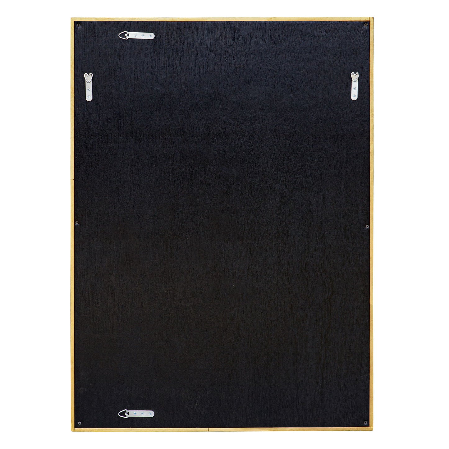 Overlap - Teak Wood Mirror - Light Brown