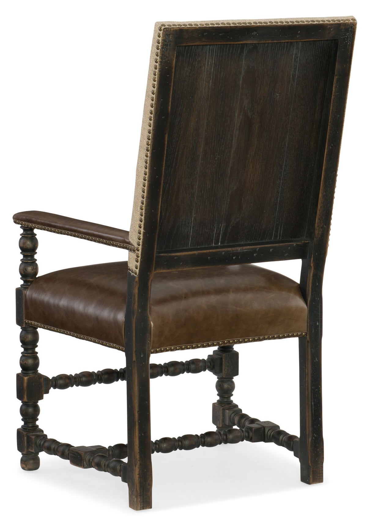 Hill Country - Comfort Upholstered Arm Chair (Set of 2) - Light Brown / Dark Brown