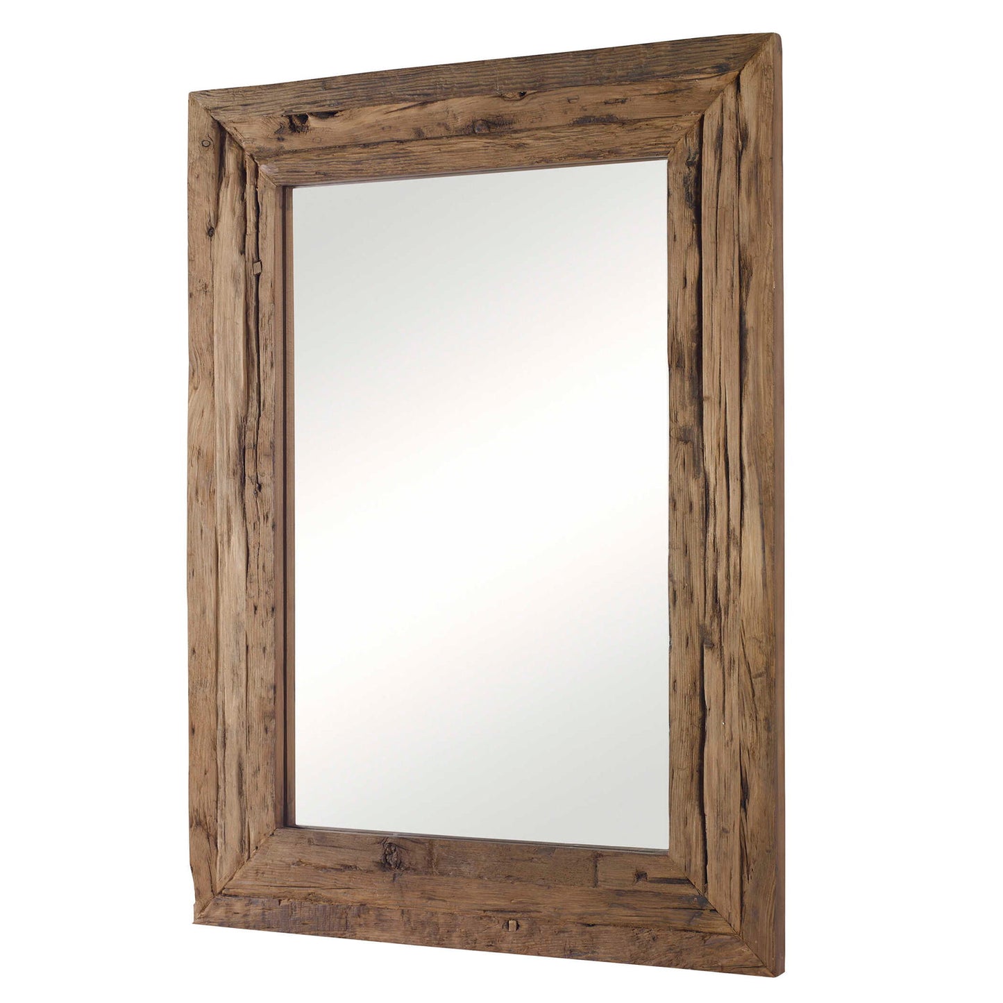 Rennick - Wood Mirror - Dark Brown