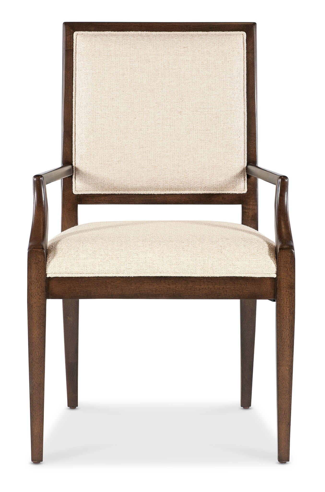 Archives - Upholstered Arm Chair - Beige / Brown